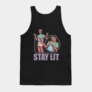 Retro 80's Devil Dude Tank Top